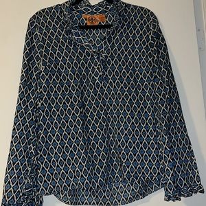 gently used Tory Burch shirt women’s size 8
